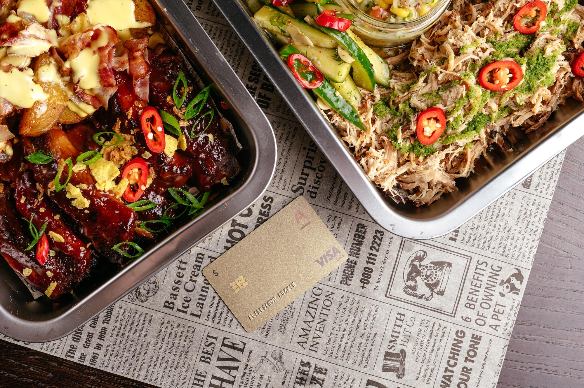 boxed meal kit with instruction card